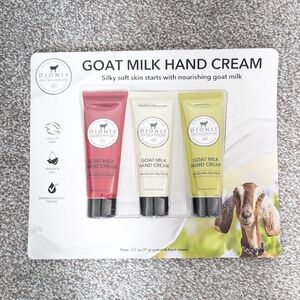 Dionis Goat Milk Hand Cream Trio
